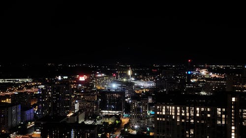 有关光, 城市, 城市天际线的免费素材视频