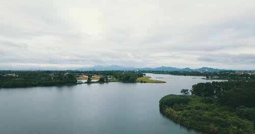 有关从上面, 河, 湖的免费素材视频