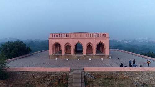 旅游景点的航拍画面 · 免费素材视频