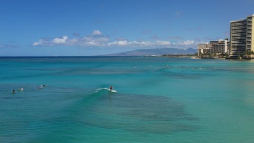 有关冲浪休息, 夏威夷, 威基基的免费素材视频