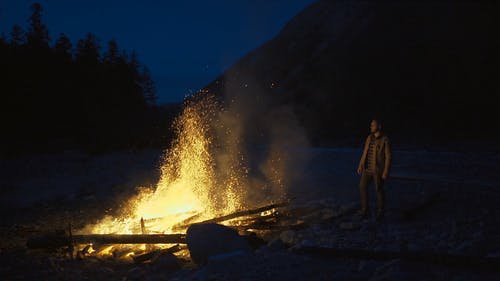 有关人们旅行, 健行, 夏令营的免费素材视频