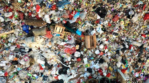 一个露天垃圾堆填区 · 免费素材视频