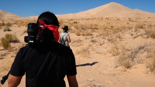 沙漠人 · 免费素材视频