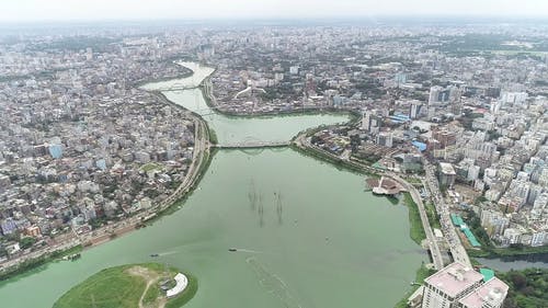 有关人口稠密的城市, 地标, 坻的免费素材视频