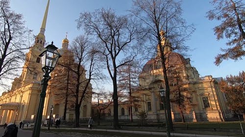 圣彼得堡教堂 · 免费素材视频