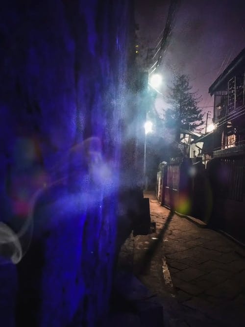 有关光, 反射, 夜空的免费素材视频