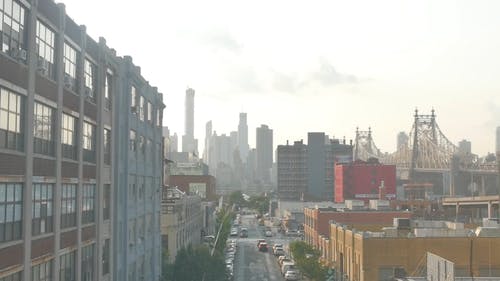 城市景观的鸟瞰图 · 免费素材视频