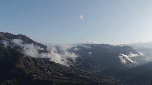 有关天性, 山, 山顶风光的免费素材视频