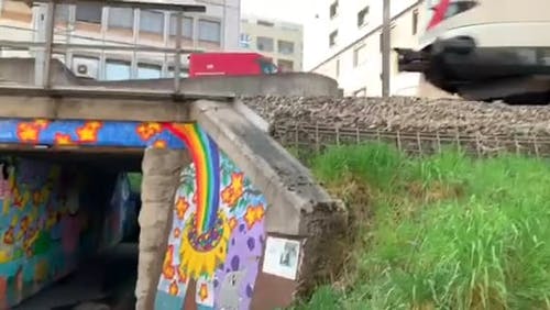 有关涂鸦, 快速, 桥的免费素材视频