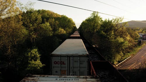 有关交通系统, 户外, 无人机射击的免费素材视频