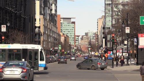 有关停放的汽车, 加拿大, 十字路口的免费素材视频