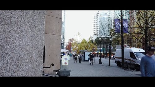 有关人行道, 城市, 城市噪音的免费素材视频