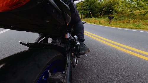 有关公路旅行, 后轮, 地面射击的免费素材视频