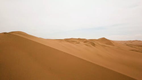 秘鲁着名的沙漠huacachina也被称为美国绿洲 · 免费素材视频