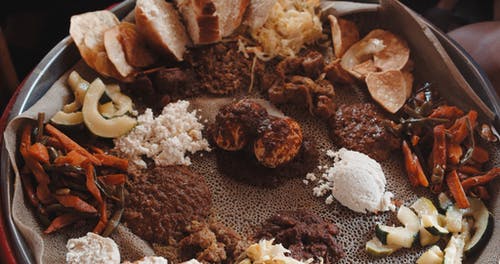 有关可口的, 埃塞俄比亚, 埃塞俄比亚的食物的免费素材视频