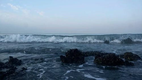 有关oceanwaves, 地平线, 大浪的免费素材视频