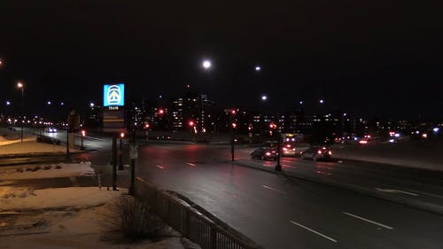 时间流逝的道路画面 · 免费素材视频