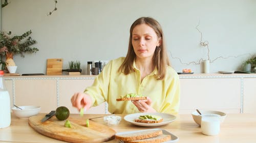 有关三明治, 健康饮食, 呆在家里的免费素材视频