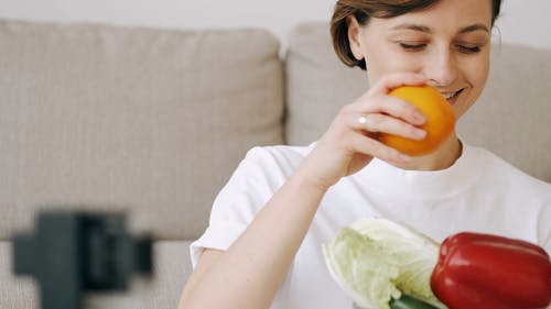 有关人, 女人, 新鲜蔬菜的免费素材视频