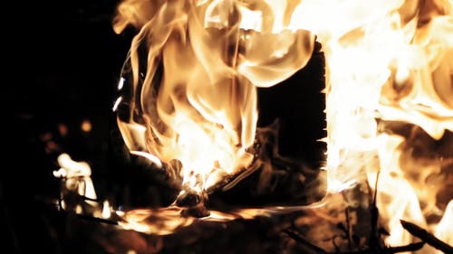 有关光, 原本, 大火的免费素材视频
