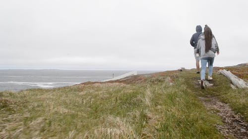 有关小路, 山顶, 步行的免费素材视频