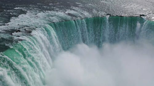 尼亚加拉大瀑布的强大力量 · 免费素材视频