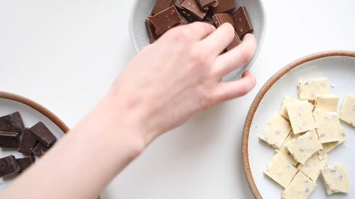 有关Flatlay, 巧克力, 准备食材的免费素材视频
