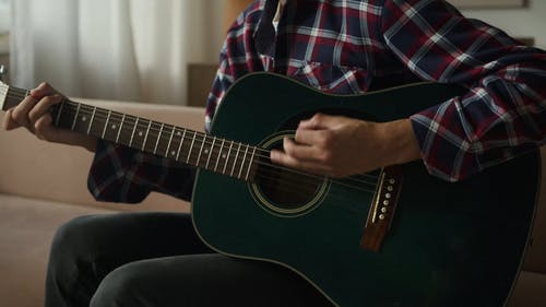 有关休闲, 仪器, 原声吉他的免费素材视频