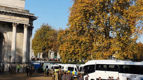 事件的统一警察人员编制 · 免费素材视频