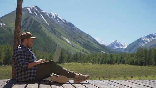 有关人, 坐下, 夏天的免费素材视频