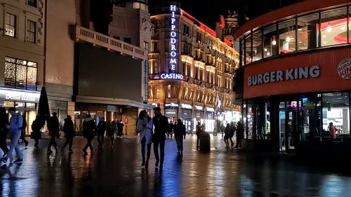 有关伦敦市中心, 伦敦, 夜生活的免费素材视频