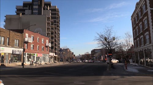 有关加拿大, 十字路口, 城市的免费素材视频