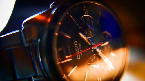 有关Analog Watch 美国手表品牌, 分钟, 卡西欧的免费素材视频