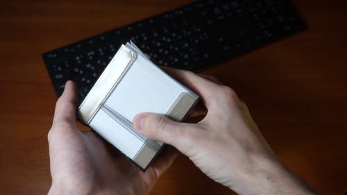 有关从上面查看, 俯视图, 备忘录的免费素材视频