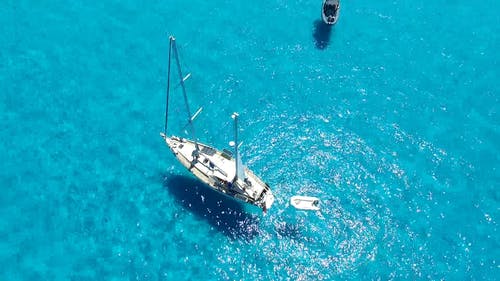 在大洋中航行 · 免费素材视频