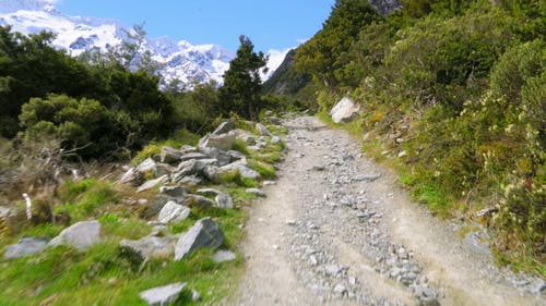 崎off的越野小道上山 · 免费素材视频