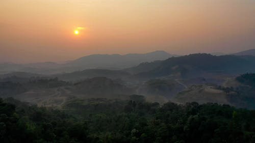 美丽的风景的鸟瞰图 · 免费素材视频