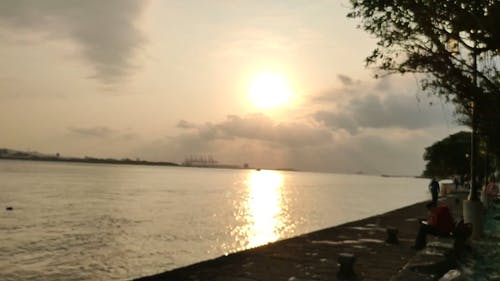 有关反射, 坐, 户外的免费素材视频