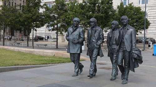 有关乐队, 列侬, 利物浦的免费素材视频