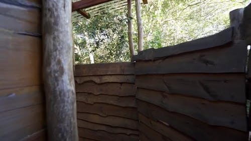 木制材料浴室的建筑设计 · 免费素材视频