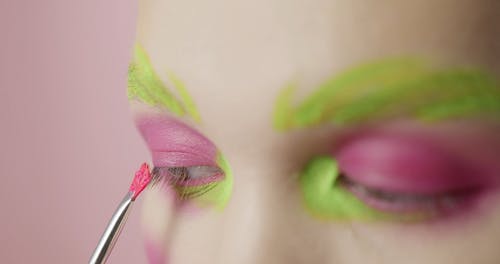 有关人, 化妆, 另类的免费素材视频