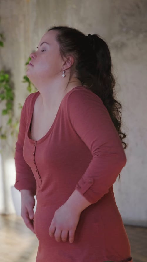 有关伸展, 健身房, 唐氏综合症的免费素材视频