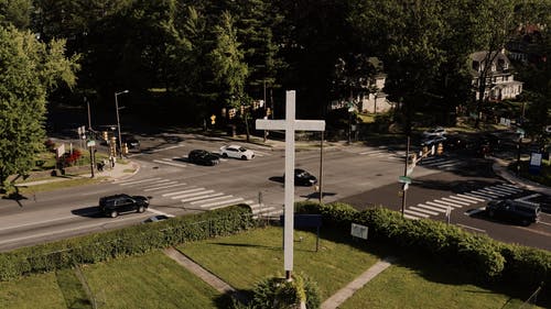 有关交通, 十字架, 十字路口的免费素材视频