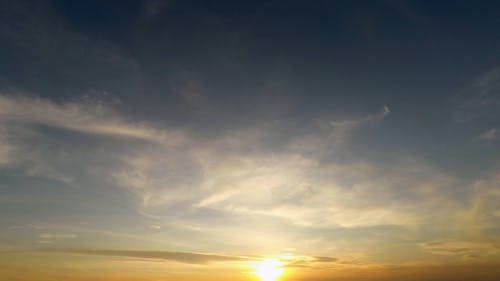 有关天空, 太阳, 日落的免费素材视频
