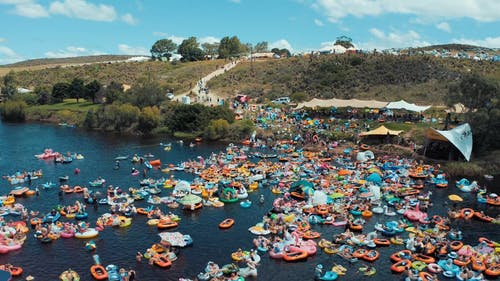 有关丘陵, 人群, 夏天的免费素材视频