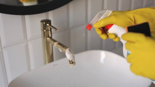 有关乳胶手套, 净化, 卫生的免费素材视频