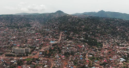 城市土地的航拍画面 · 免费素材视频