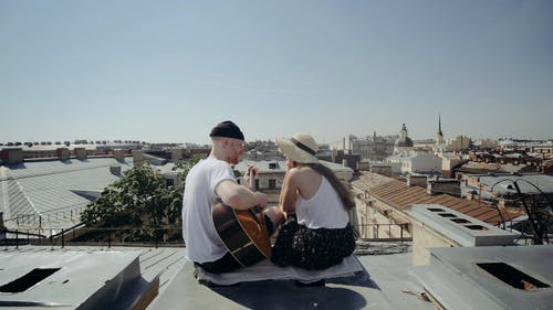 有关accoustic, Copyspace, 一对的免费素材视频