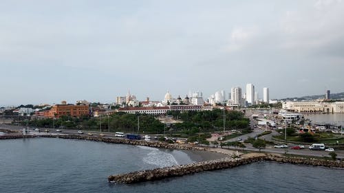 有关卡塔赫纳, 哥伦比亚, 城镇的免费素材视频
