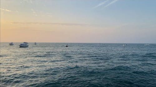 有关划船, 太阳, 日落的免费素材视频